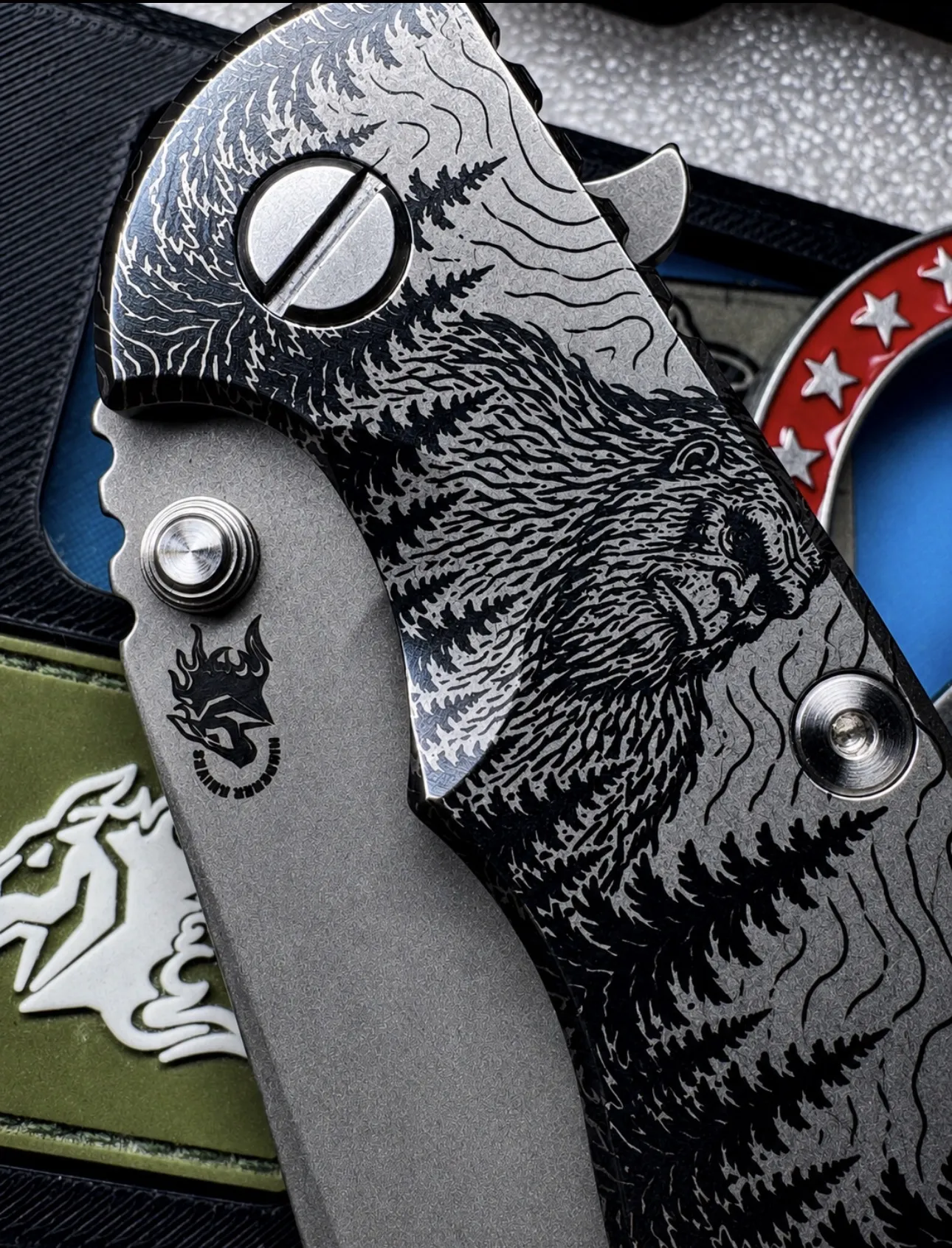 Custom Laserwork on RHK 3.25 - Sasquatch